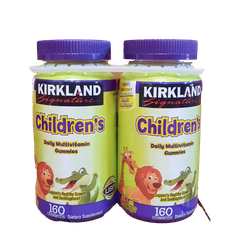 Kirkland Signature Children's Multivitamin, 2x160 Gummies (320 Viên)