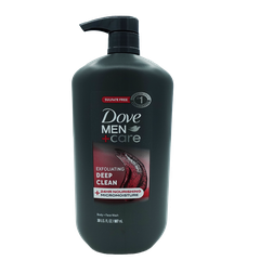 Dove Men'S Care Body Wash Deep Clean 4P 30Z Pump 
