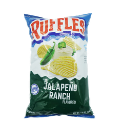 Frito-Lay Ruffles Jalapeno Ranch 6.5 Oz