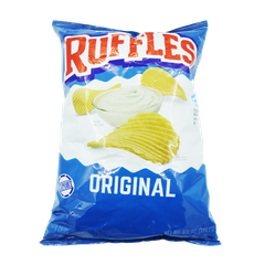 Ruffles Potato Chips, Reg 6.5Oz