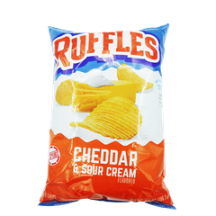 Frito-Lay Ruffles Sour Cream & Cheddar 6.5 Oz