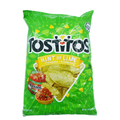 Tostitos Tortilla Chips, Hint Of Lime 10Oz