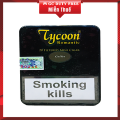 Tycoon Mini Cigar Tin Box 20's - Coffee