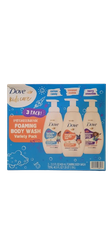 Sữa Tắm Dành Cho Trẻ Em  Dove Kids Care Foaming Body Wash, Variety Pack (3pk/13.5oz)