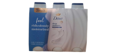 Sữa tắm dưỡng ẩm cho da Dove Deep Moisture Body Wash, 23 oz, 3-pack