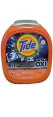 Viên giặt xả quần áo Tide Pods with Ultra Oxi Laundry Detergent Pods, 104-count  ( 104 viên)