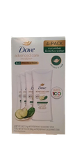 Lăn khử mùi Dove Advanced Care Deodorant, 2.6 oz, 4-pack ( hộp 4 chai)