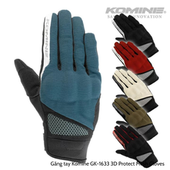 Găng tay Komine GK-1633 3D Protect Mesh Gloves