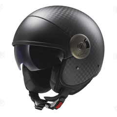 Nón LS2 3/4 Hai Kính OF597 Carbon
