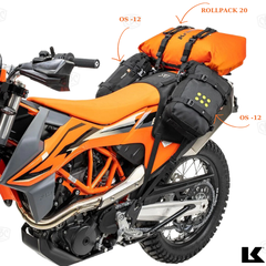 Túi Kriega Rollpack 20 - Multicam Black