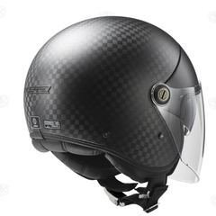 Nón LS2 3/4 Hai Kính OF597 Carbon