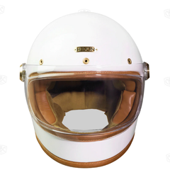 Nón Classic Hedon Heroine Racer Knight White 2.0 | Made To Order
