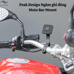Ngàm Gắn Điện Thoại Peak Design Motorcycle Bar Mount V2 - không sạc