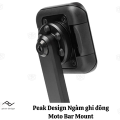 Ngàm Gắn Điện Thoại Peak Design Motorcycle Bar Mount V2 - không sạc