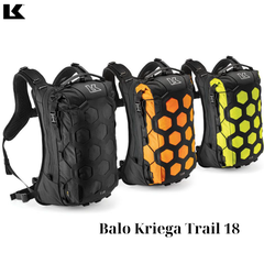 Balo Kriega Backpack Trail 18 - Lime