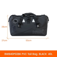 Túi Chống Nước Loboo 40L - màu đen