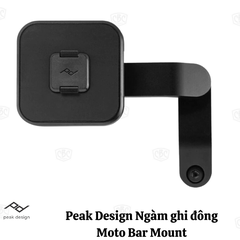 Ngàm Gắn Điện Thoại Peak Design Motorcycle Bar Mount V2 - không sạc