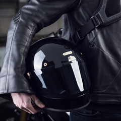 Nón Hedon Heroine Racer Signature Black 2.0