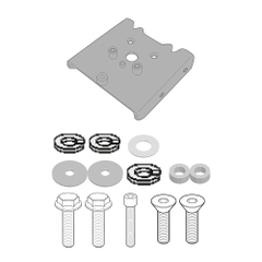 Adapter gắn khung thùng hông Givi ( 6421KIT )