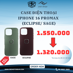 Case Peak Design Everyday cho iPhone 16 ProMax
