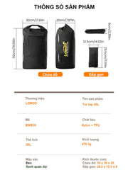 TÚI TOP CHỐNG NƯỚC 30L LOBOO