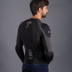 Áo Bảo Hộ Moto LS2 X Armor - Black Silver