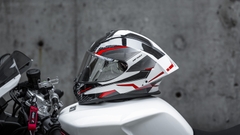 Nón Bảo hiểm ILM MF510 - XÁM ĐỎ