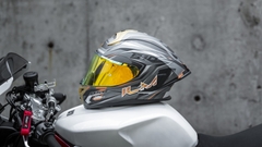 Nón Bảo Hiểm ILM MF510 - ĐEN XÁM VÀNG