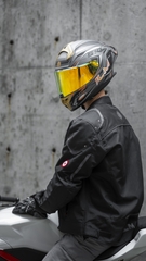 Nón Bảo Hiểm ILM MF510 - ĐEN XÁM VÀNG