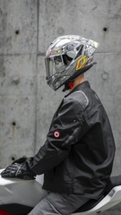 Nón Bảo Hiểm ILM MF510 - XÁM VÀNG