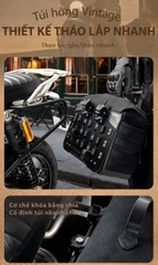 Túi hông Loboo Vintage 12BK