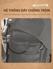 Túi hông Loboo Vintage 12BK