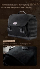 Túi hông Loboo Vintage 12BK