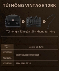 Túi hông Loboo Vintage 12BK