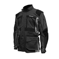 ÁO GIÁP HEVIK MAESTRALE HVJ411- ĐEN/XÁM (Tay lưới)