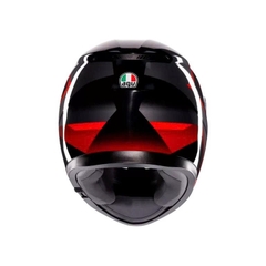 Nón Bảo HIểm AGV K3 STRIGA BLACK/ GREY/ RED