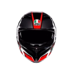 Nón Bảo HIểm AGV K3 STRIGA BLACK/ GREY/ RED