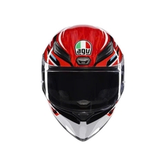 Nón AGV K1 S LION BLACK/ RED/ WHITE