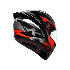 Nón AGV K1 S FASTLAP BLACK/GREY/RED