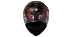 Nón AGV K1 S GLADIATOR MATT BLACK/GOLD/RED