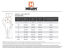 ÁO GIÁP HEVIK MAESTRALE HVJ411- XANH RÊU/CÁT