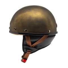 Nón Bảo Hiểm Nửa đầu (1/2) BULLDOG PUG - Retro Gold