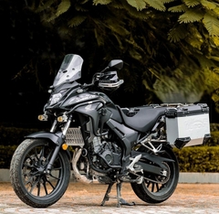 Thùng Hông LOBOO 35L Bạc cho Honda NX500/CB500X