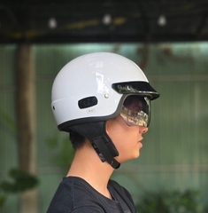 Nón Bảo Hiểm HJC nửa đầu - Trắng