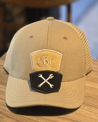 BADGE 02 CỜ LÊ (ĐEN CHỈ KEM)