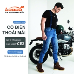 Quần Jean Bảo Hộ Loboo - Đen