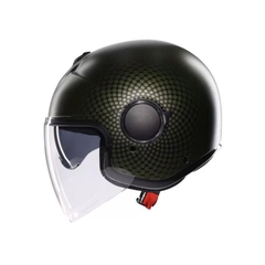 Nón Bảo hiểm AGV ETERES ANDORA MATT GREEN/BLACK