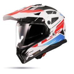 Nón LS2 MX702 Pioneer II Namib White Blue Red