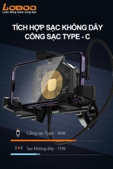 Giá đỡ điện thoại Loboo P06S (Có Sạc)