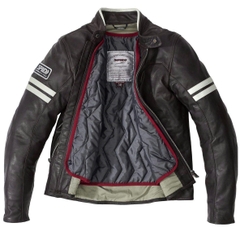 Áo Da Spidi Vintage Brown Ice